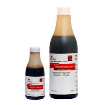 3M Skin Prepping Povidone Iodine Solution IP