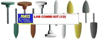 Nais Combi Lab Polishing Kit - 12 Pcs
