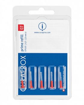 Curaprox CPS 07 Prime Refill 5x - Red