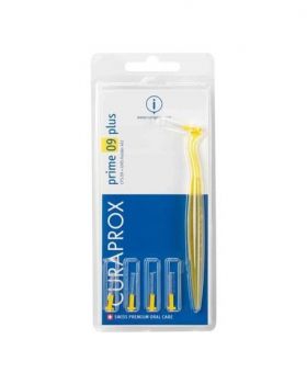 Curaprox CPS 09 Prime Plus with 5 CPS 09 + UHS 451 Yellow Holder + Cap
