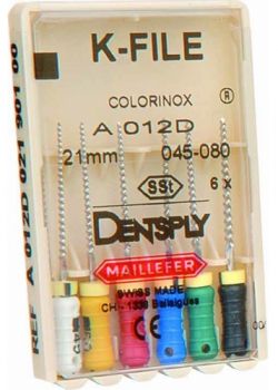 Dentsply Maillefer Colorinox K Files