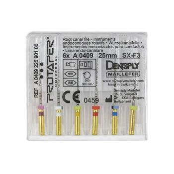 Dentsply protaper universal rotary files