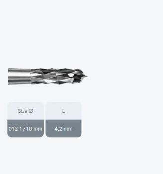 Komet TC Amalgam Remover Bur Blue Band (H32.314.012)