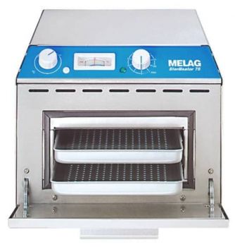 Melag Sterilizer 75 - Dry Heat Sterilizer 4 Ltr