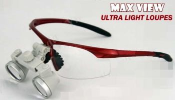Max View Galilean Lens Dental Loupe 2.3x - MVS 2.3