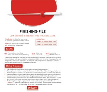 Neoendo Finishing File