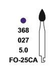 Pivo CA Diamond Burs Medium FO-25CA (Pack of 5)