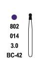 Pivo FG Diamond Burs Medium BC-42 (Pack of 5)