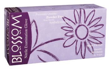 Blossom Purple Nitrile Gloves