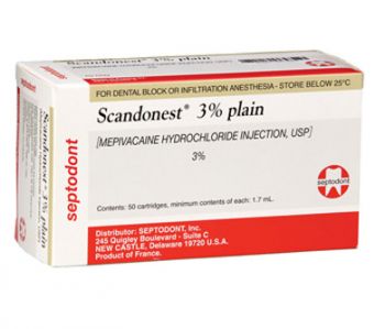 Septodont Scandonest 3% Plain