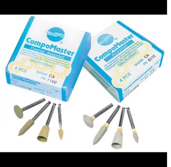 SHOFU COMPOMASTER COARSE CA ASSORTED 4PCS