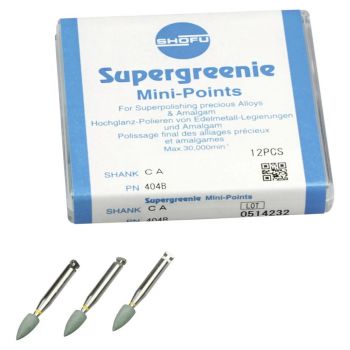 SHOFU SUPERGREENIE CA 12PCS